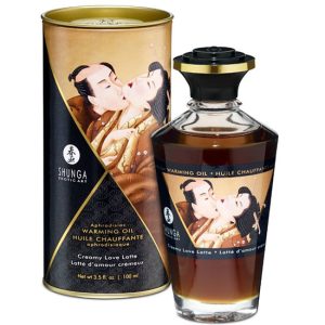 Óleo de Massagem Quente Shunga Café Latte