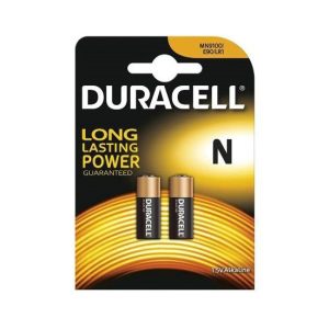 2 Pilhas Alcalinas Duracell N LR1 1,5V