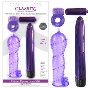 17.8x2.5cm Kit Ultimate Pleasure Lilás