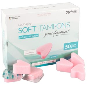 50 Tampões Suaves Normais