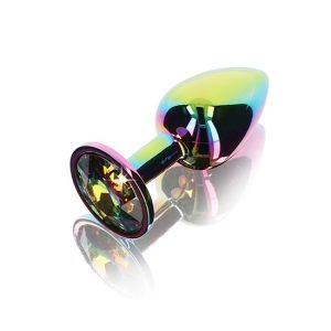 Plug Twilight Booty Jewel S  7.2x2.7Cm Rainbow