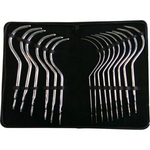 Kit 15 peças Guyon Curves 8-36 mm