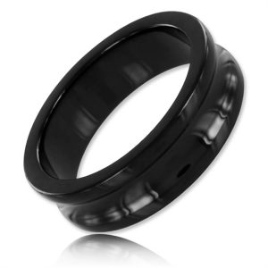 Anel aço inoxidável Black Line | Belowed C-Ring - 45 mm.