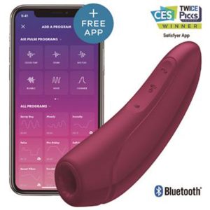 Estimulador SATISFYER CURVY 1+ Vermelho