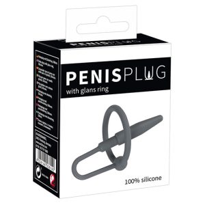 Plug p/ o Pénis c/ Anel p/ a Glande
