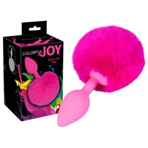 Plug anal c/ cauda rosa