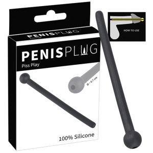 12cm Plug Oco p/ o Pénis Uretra Piss Play
