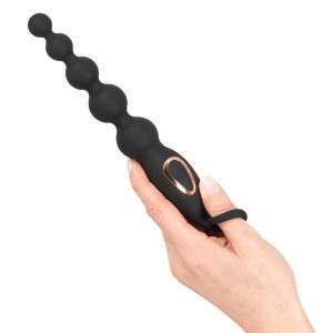 Corrente anal vibradora recarregável