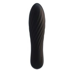 10.6x2.6cm Vibrador Tulip Preto