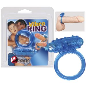 Anel Potenciador Vibro Azul