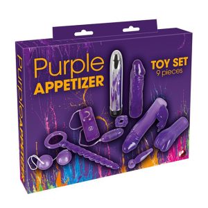 9 Peças Kit Púrpura