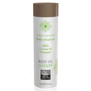 Óleo de Massagens Comestível Coco e Ananás