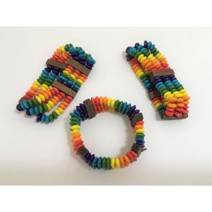 Pulseira de madeira Rainbow  LGBT+