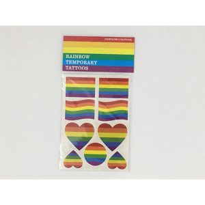 Tatuagens temporárias Rainbow LGBT+