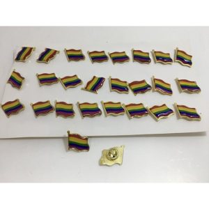 Pin bandeira Rainbow LGBT+