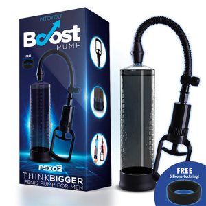 Bomba aumento de pénis BOOST  PSX02 Negro