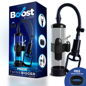 Bomba aumento de pénis BOOST  PSX06 c/acessório vibração