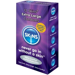 Preservativos XXL SKINS 12 unidades
