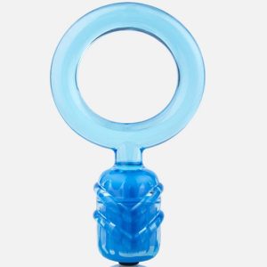 Anel vibratório Screaming O Dongle Azul