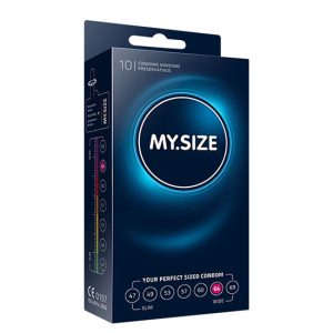 Pack MY SIZE NATURAL CONDOM LATEX 64 MM 10UDS