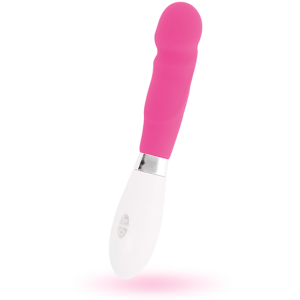 12x3cm Vibrador GLOSSY PAUL Rosa