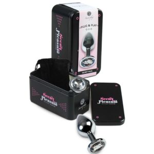 Plug anal Secret Play Transparente 8Cm