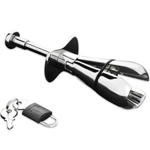 Plug anal METALHARD c/ Bloqueio