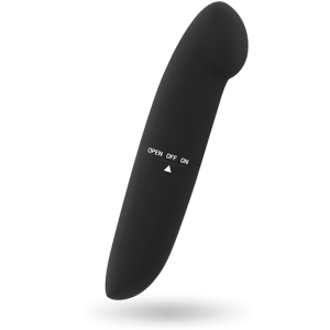 13x2.5cm Vibrador GLOSSY PHIL Negro