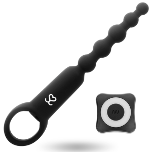 Corrente anal c/ comando AMORESSA RONIE Preto