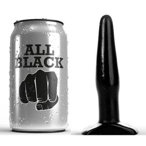 12x3cm Plug anal ALLBLACK