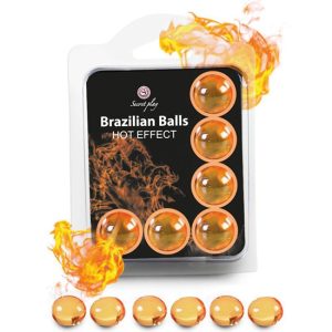 6 Bolas Explosivas Brasileiras efeito calor