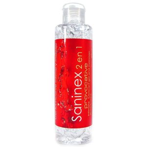 Lubrificante+massagem 2em1 SANINEX