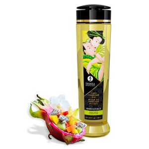 Óleo massagem orgânico antigota Shunga Irresistivel