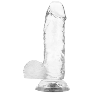 15.5x3.5cm Dildo transparente XRAY