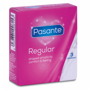 Pack 3 preservativos PASANTE gama regular