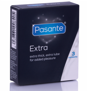 Pack 3 preservativos extra expessos PASANTE