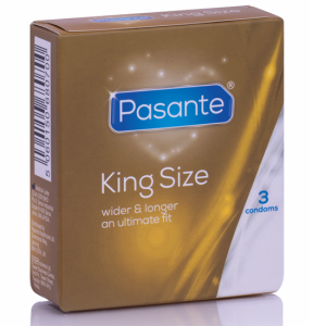 Pack 3 preservativos PASANTE KING SIZE