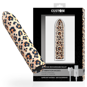 Bala recarregável CUSTOM BULLETS Leopardo 10 intensidades