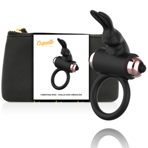 Anel vibratório COQUETTE   NEGRO / GOLD