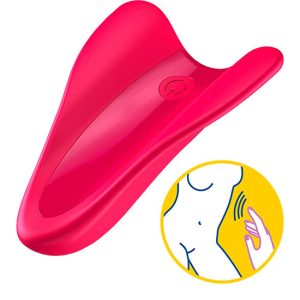 Estimulador de mão SATISFYER HIGH FLY FUCHSIA
