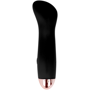 12.5x2.4cm Vibrador recarregável USB DOLCE VITA ONE NEGRO