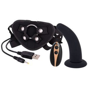 Strap c/vibrador e controlo remoto SEVENCREATIONS 12.5Cm
