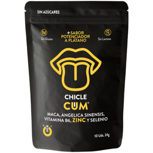 Chiclete para aumentar o sémen e melhorar sabor WUG  10unid.