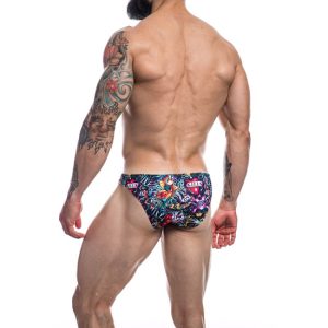 Cueca corte baixo CUT4MEN Tattoo