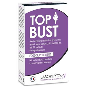 Cápsulas p/firmeza de peitos TOPBUST 60 Cápsulas