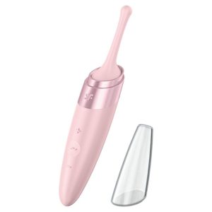 Estimulador SATISFYER TWIRLING DELIGHT CLITORIS ROSA