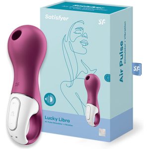 Vibrador c/sucção SATISFYER LUCKY LIBRA