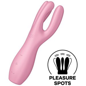 Estimulador SATISFYER THREESOME 3 Rosa