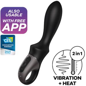 Vibrador anal c/aquecimento SATISFYER HEAT CLIMAX