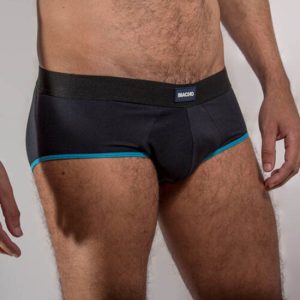 Cueca MACHO MS24A CALZONCILLO BRIEF Preto Azul